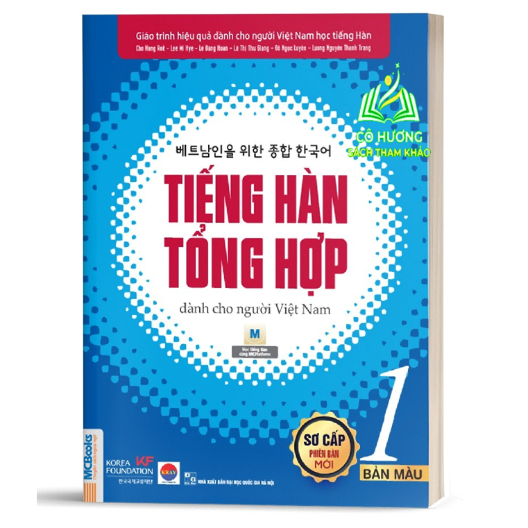 Sách - Tập viết Tiếng Hàn Tổng Hợp Dành cho Người Việt Nam Sơ Cấp 1 Phiên bản mới (MC)