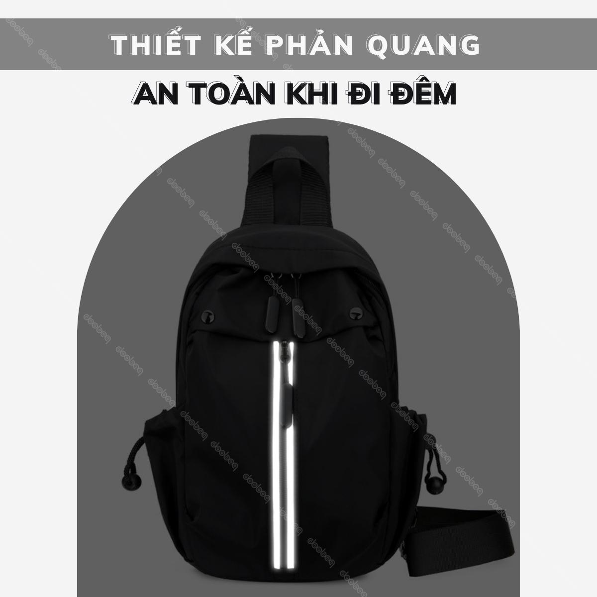 Túi đeo chéo nam thiết kế đeo chéo tiện lợi Doo Bag chất liệu nylon chống kháng nước bền đẹp