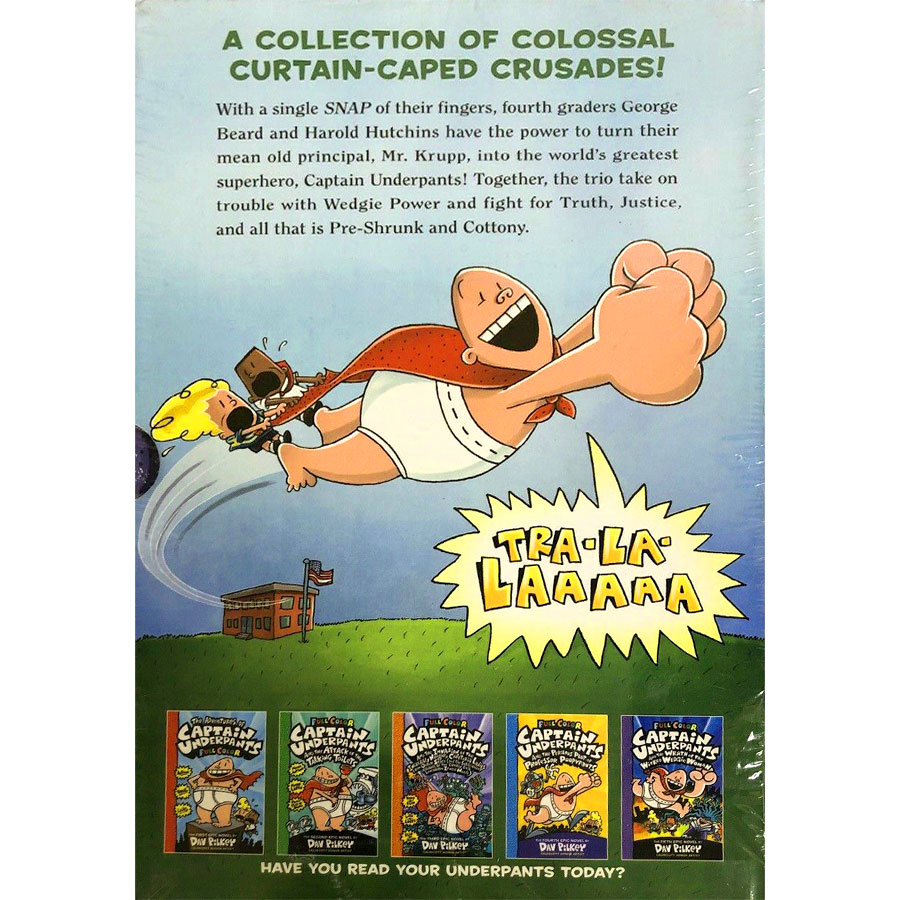 The Captain Underpants Colossal Color Collection (Captain Underpants Volume 1-5 Boxed Set) (Dav Pilkey)