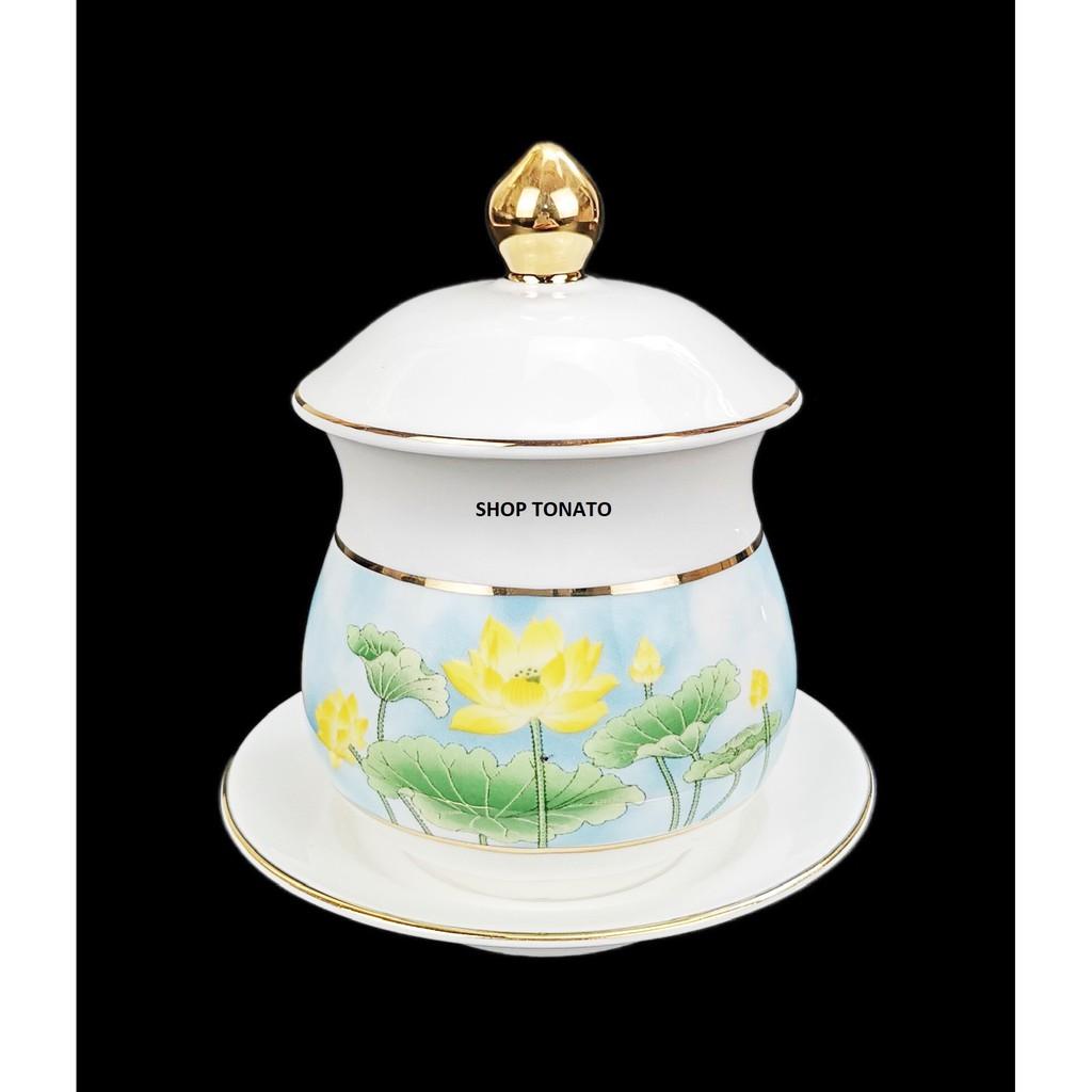 CHUNG NẮP CAO CẤP 2118 CAO 10.5CM,11CM,12CM