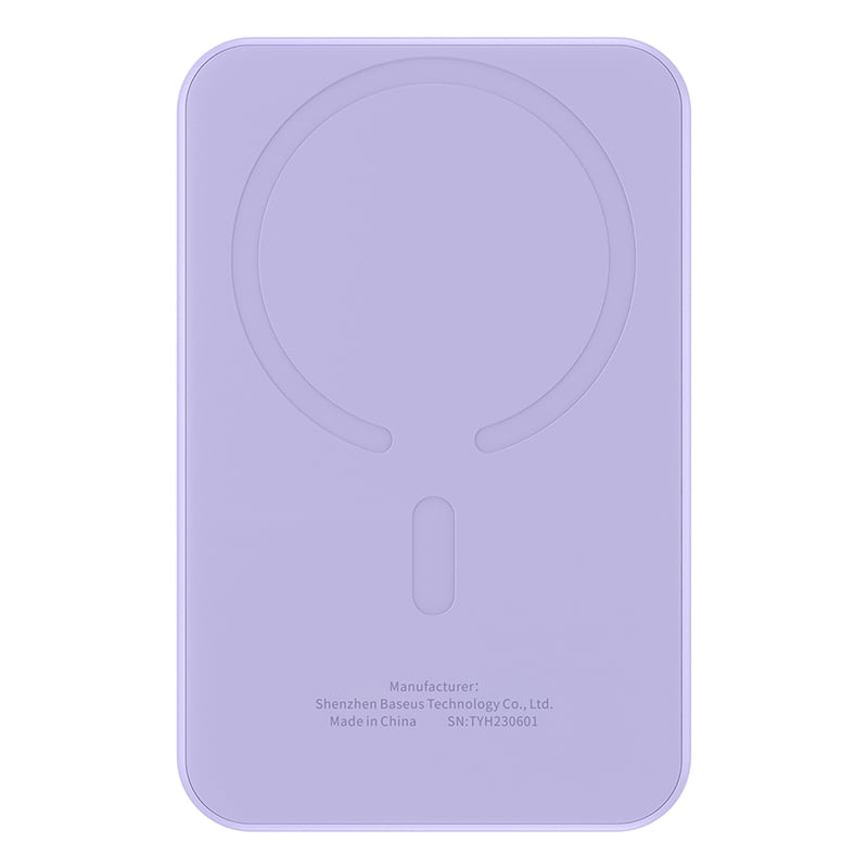 Pin Sạc Dự Phòng Không Dây Tích Hợp Nam Châm Baseus Magnetic Mini Wireless Fast Charge Power Bank 5000mAh 20W - Hàng chính hãng
