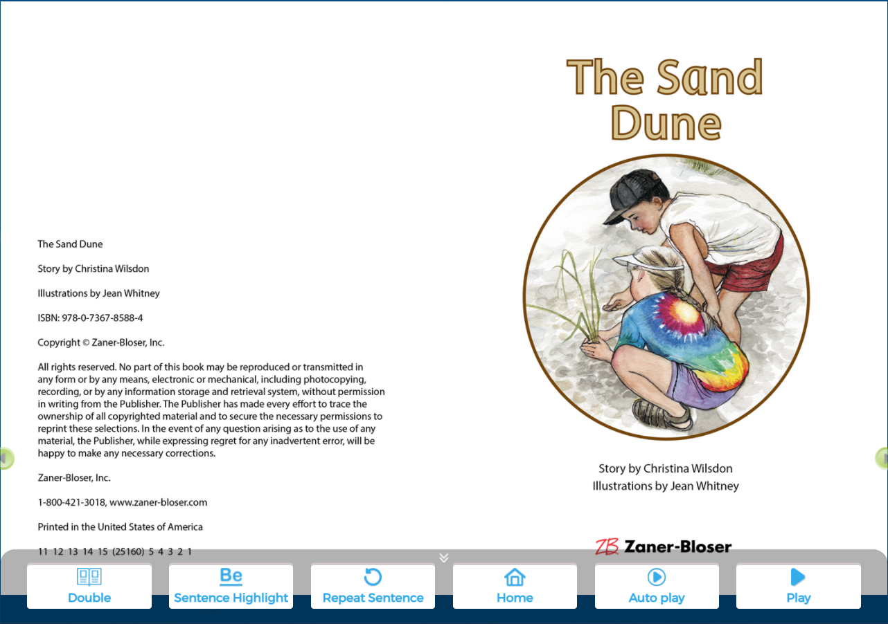 Hình ảnh [E-BOOK] i-Learn Smart World 6 Truyện đọc - The Sand Dune