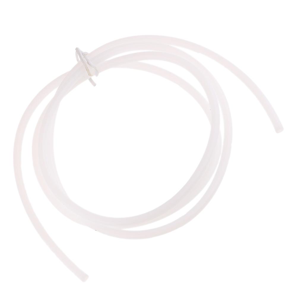 PTFE Tube for 3D Printer 1.75mm Filament 2.0mm ID/4.0mm OD 1 Meters White