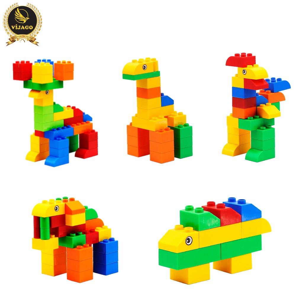 Xếp hình thông minh 105 chi tiết - Vijago -