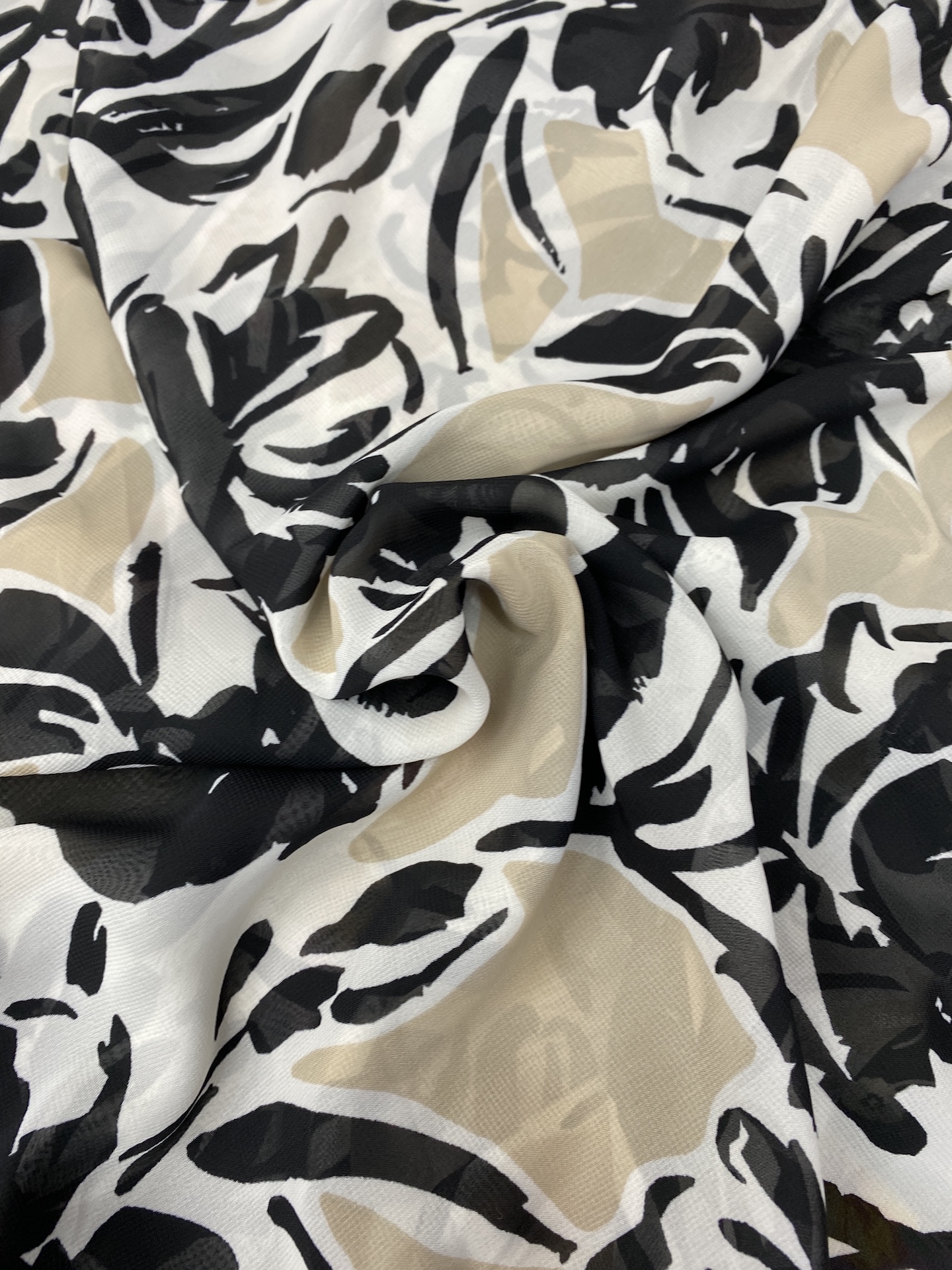 Vải voan chiffon hoa may đầm, áo dài, áo kiểu