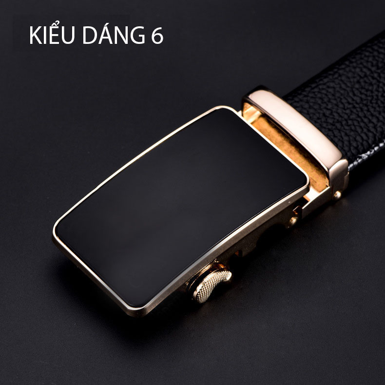 Thắt lưng/ dây nịt nam da bò thật phong cách thời trang Châu Âu mã 74230DI.KD