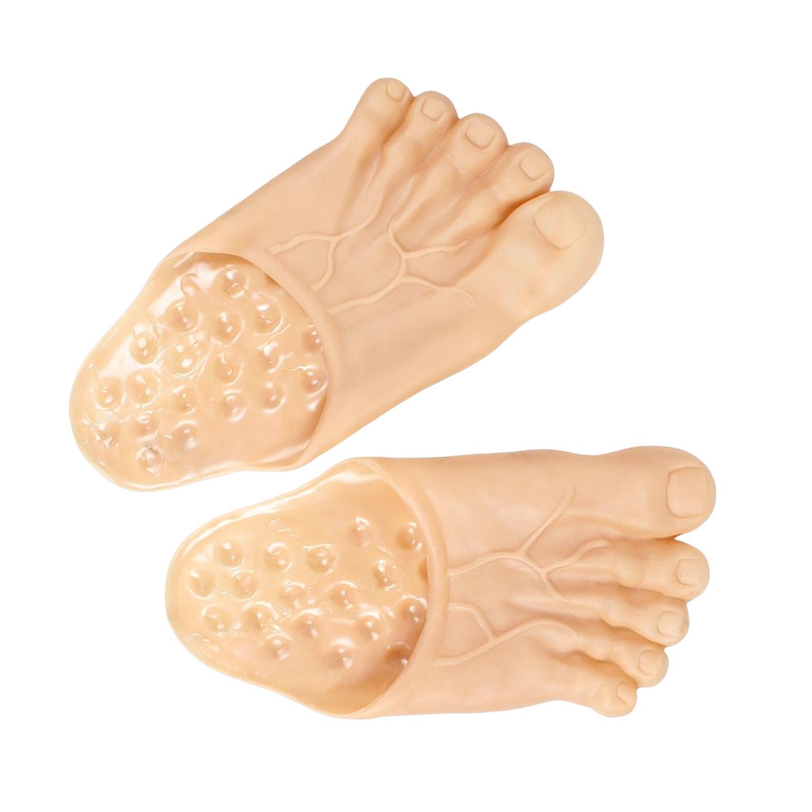 PVC Big Toe Slippers, , Sandals,Halloween Costume Accessories,Funny  Slippers ,