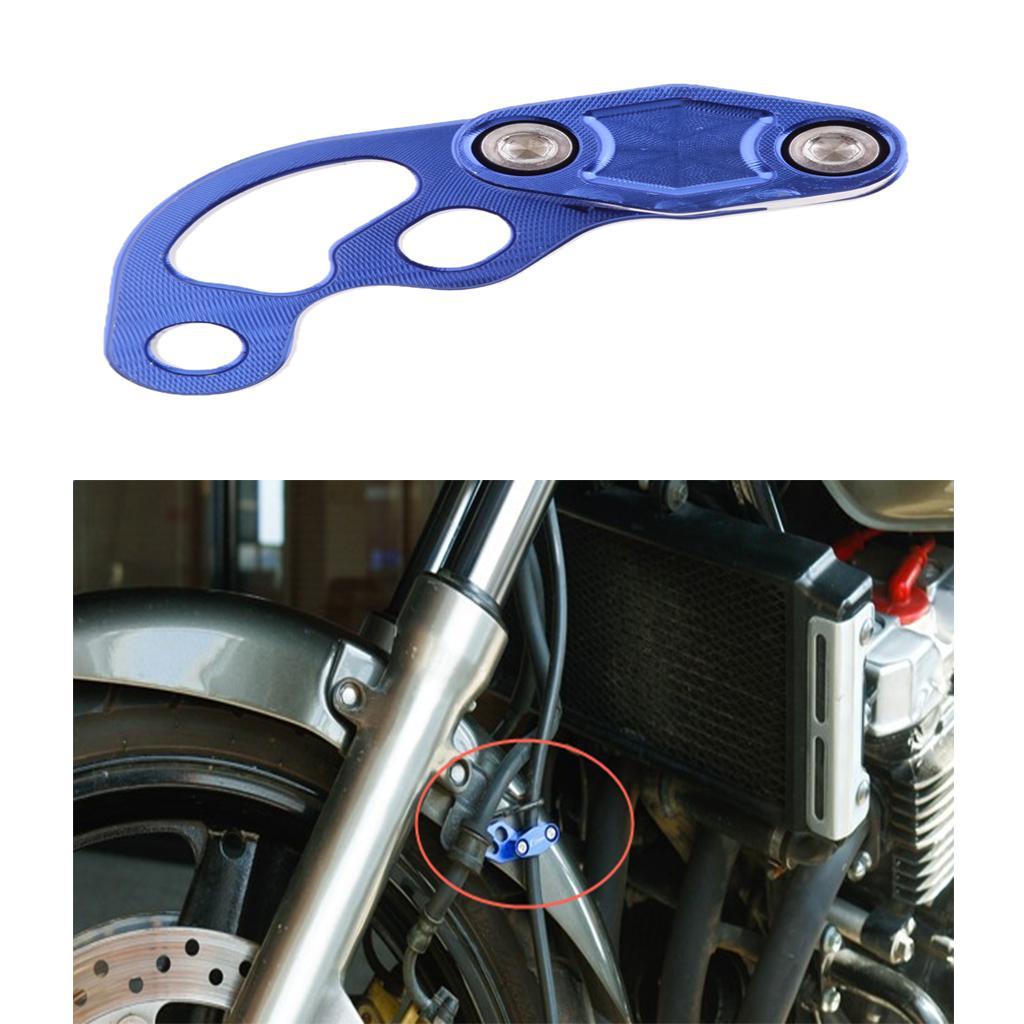 Motorcycle Motorbike Oil Pipe Cable Line Tube Hose  Black