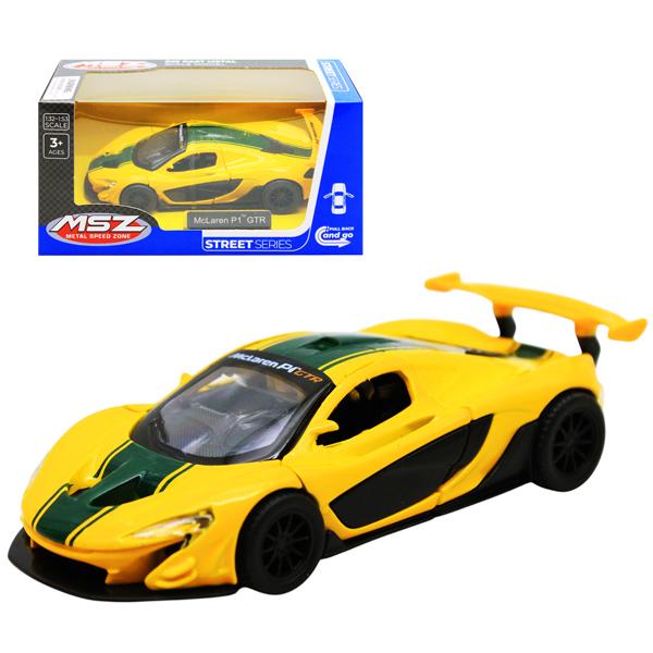 Đồ Chơi Mô Hình Xe Mclaren P1 GTR - Vecto VT67362/YL - Màu Vàng