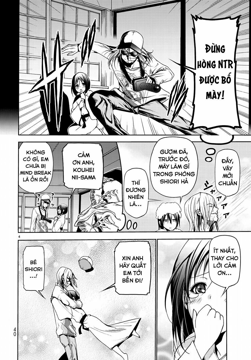 cô gái thích lặn - grand blue chapter 48 4