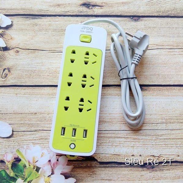 Ổ cắm điện đa năng chống giật , Ổ cắm điện thông minh kèm cổng sạc USB