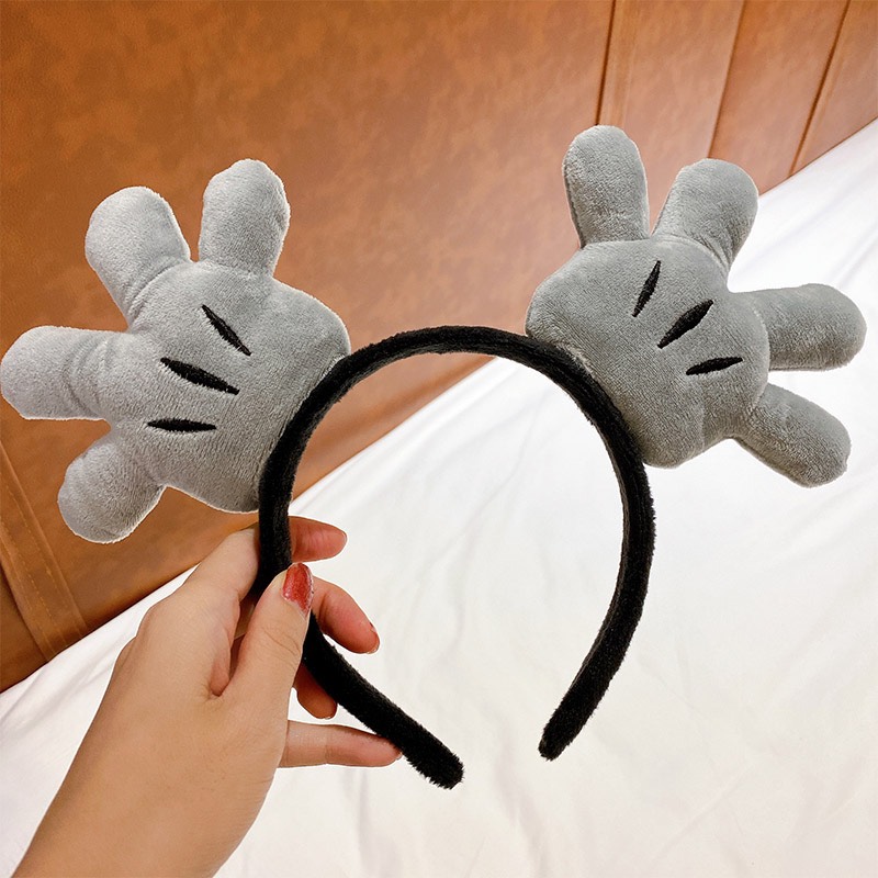 Cài tóc Trang Điểm Thú Nhồi Bông Bàn Tay Siêu Xinh