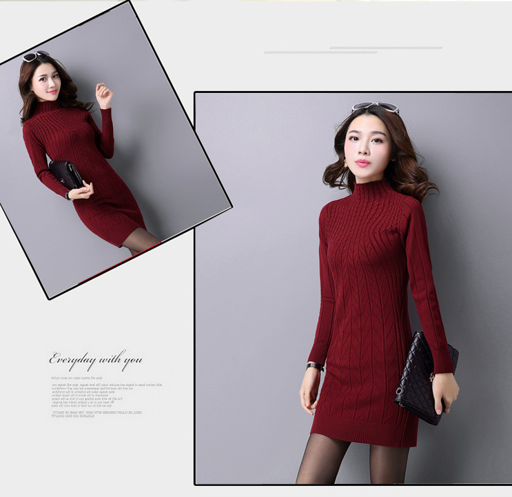 [FREE SHIP] Đầm len sang trọng quý phái - KT299 18