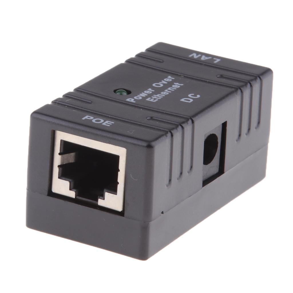 2x Passive RJ-45 POE Injector Splitter Over Ethernet Adapter Module