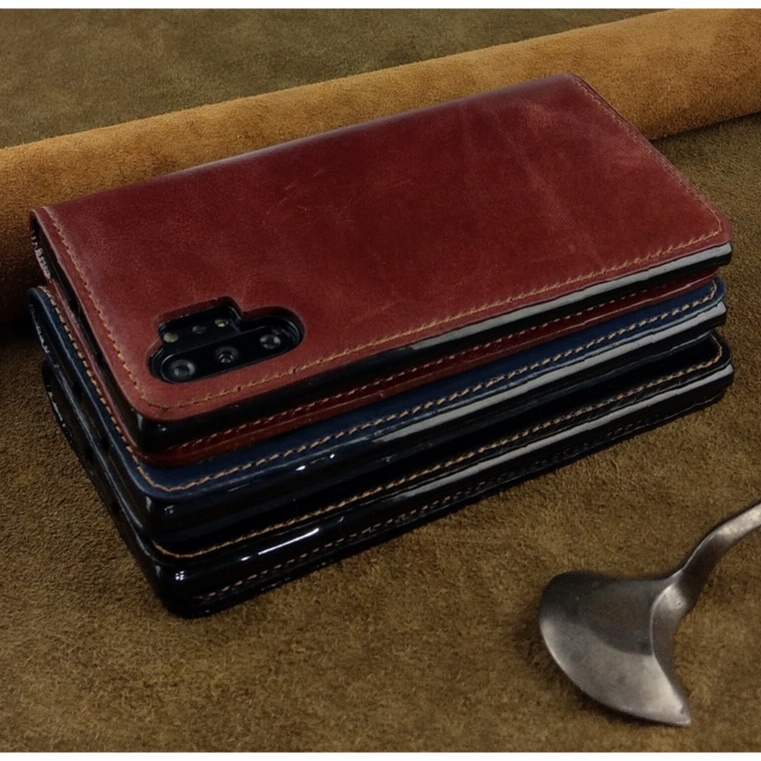Bao Da cho Samsung Note 10 Plus Handmade