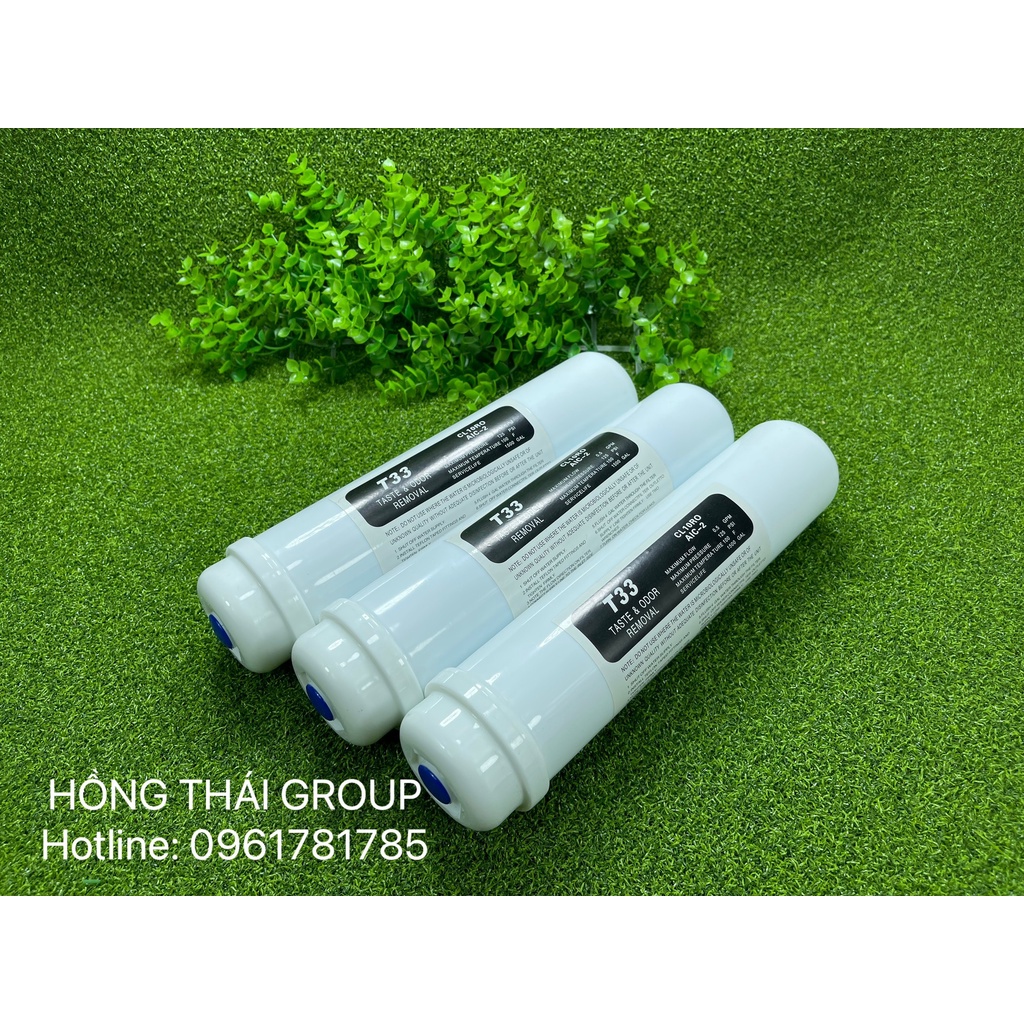 Lõi Lọc Than Hoạt Tính T33 Lớn (Dùng Cho Máy Bán Công Nghiệp) Hàng Chất Lượng