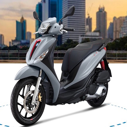 Xe máy Piaggio Medley 150 S ABS LED - XÁM (BẠC)