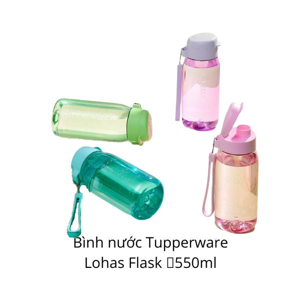 BÌNH NƯỚC LOHAS FLASK 550ML Tupperware