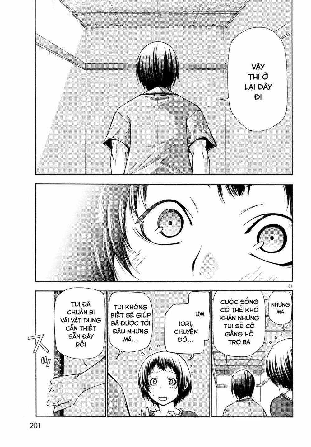 cô gái thích lặn - grand blue chapter 39 31