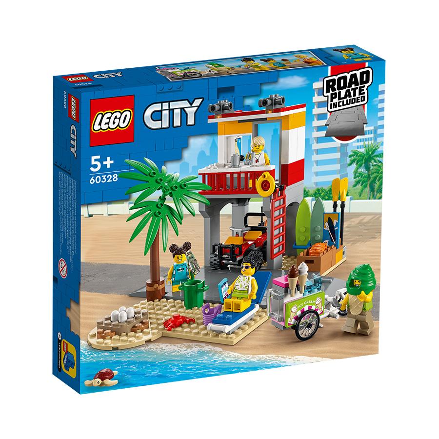 Đồ Chơi LEGO CITY Trạm Cứu Hộ Biển 60328