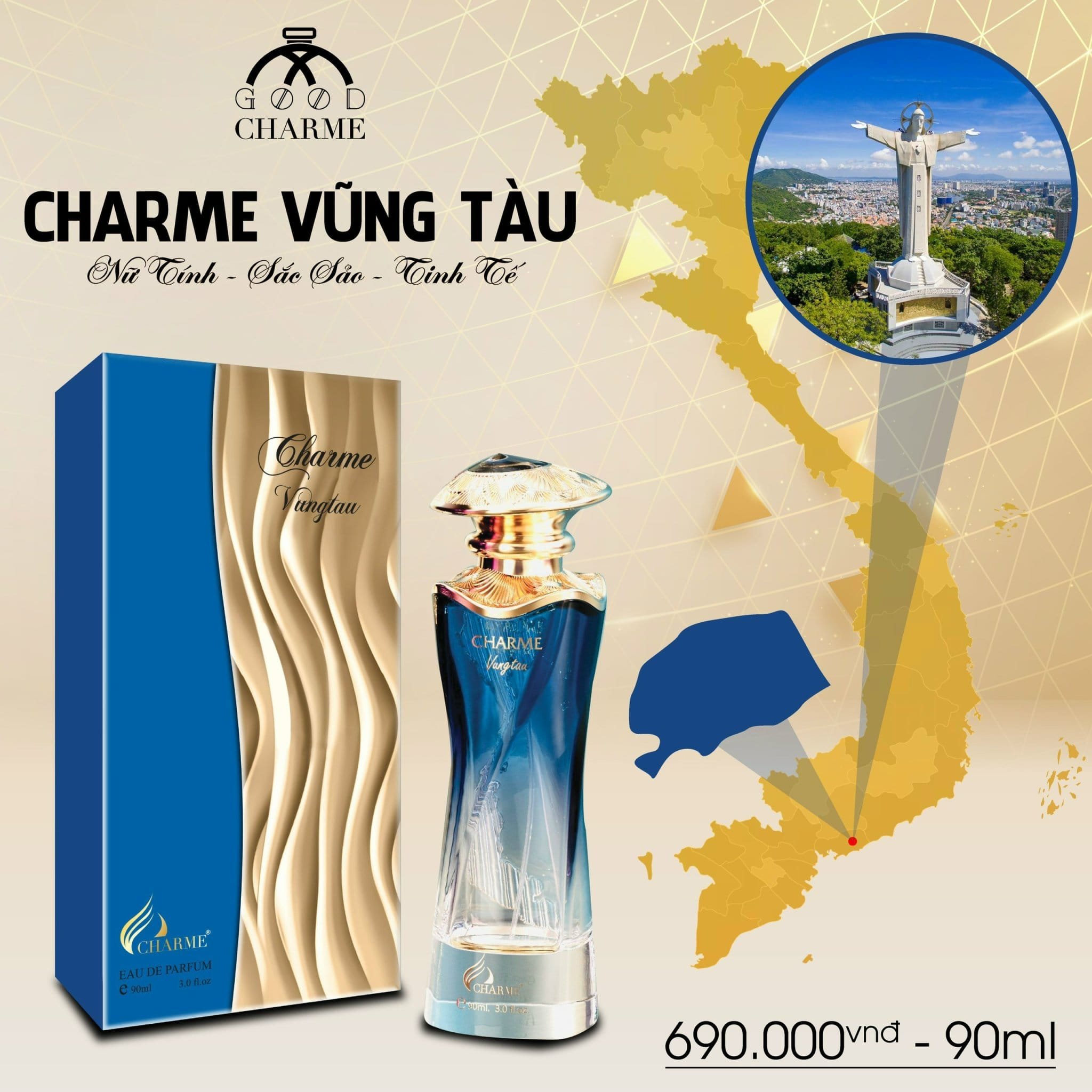 Nước Hoa Nữ Charme Vung Tau 90ml