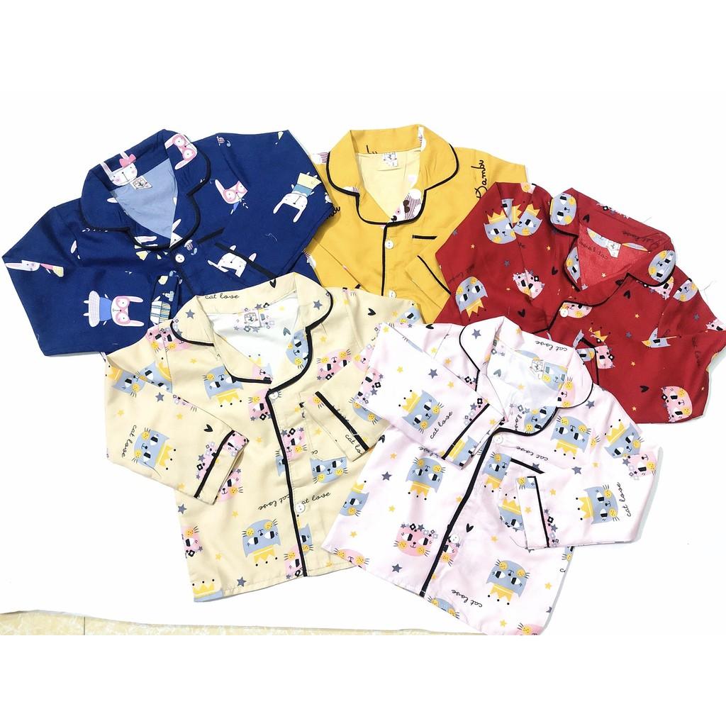Bộ đồ pijama cho bé rời dài tay