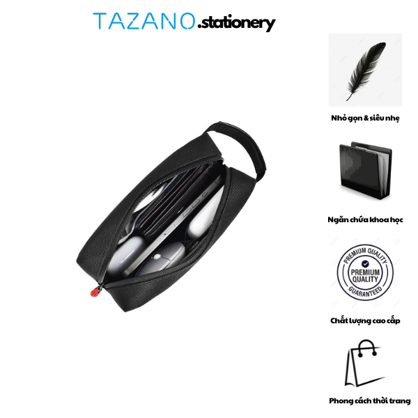 Túi Đựng Phụ Kiện Du Lịch Wi WU Essen Travel Pouch Gọn Nhẹ - Tiện Nghi - Sành Điệu - Hàng Chính Hãng