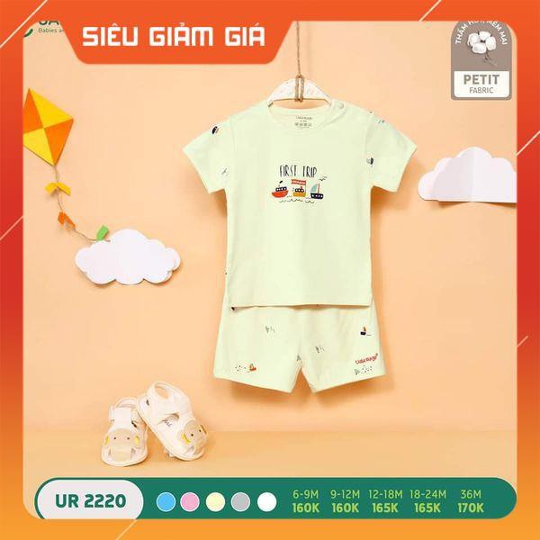 2220 UA LA RO GO Bộ cài vai cộc petit giao thông