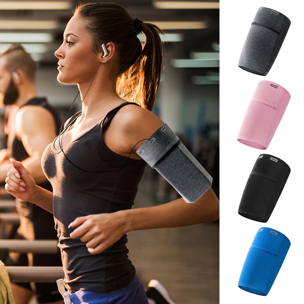 Vòng đeo bắp tay để điện thoại, túi đeo tay để đồ di dộng tiện lợi đi bộ, tập thể dục