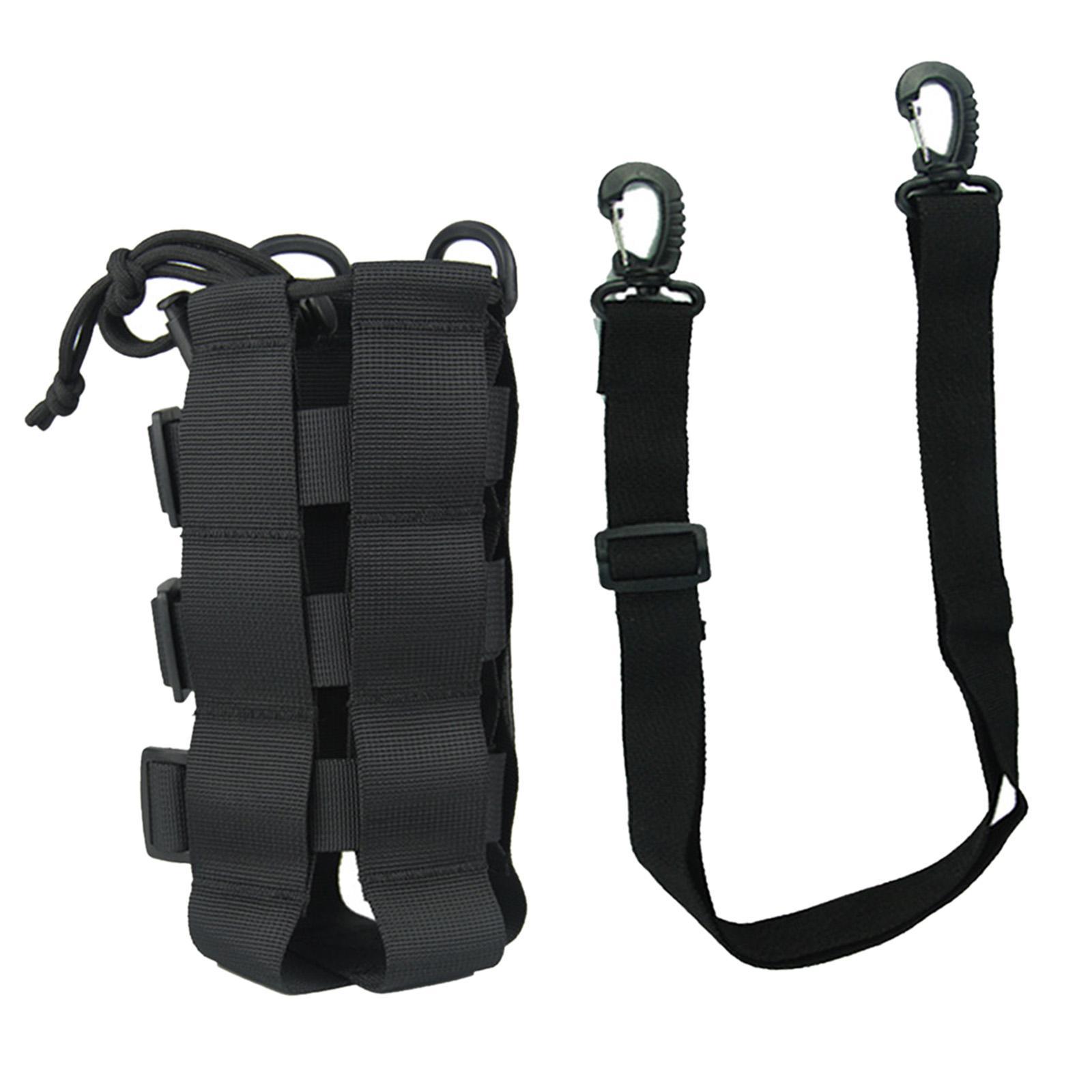 2.5L Water Bottle Pouch Bag Drawstring Holder for Camping Travel