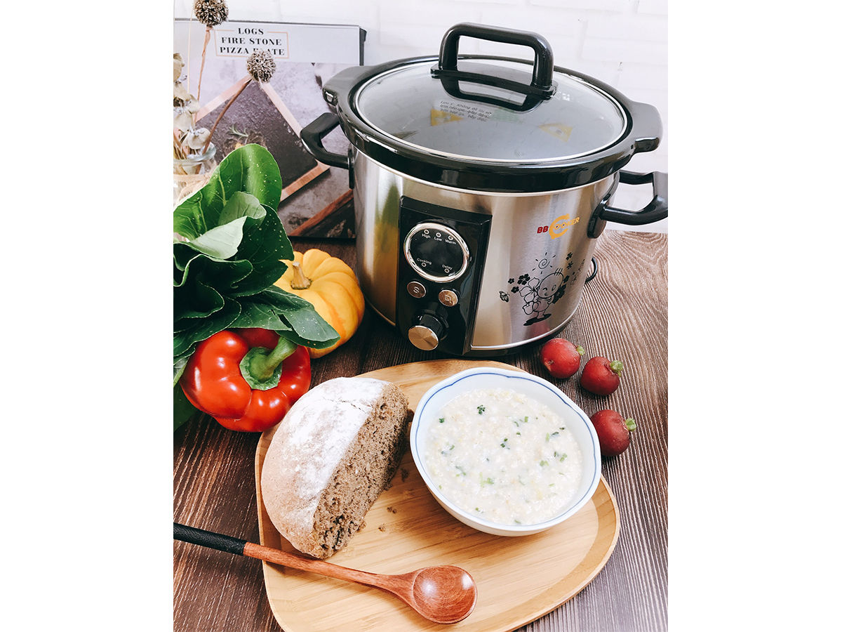 Nồi nấu cháo chậm điện tử BBcooker DS25 - Dung tích 2.5 lít - Thương hiệu Hàn Quốc - Hàng chính hãng