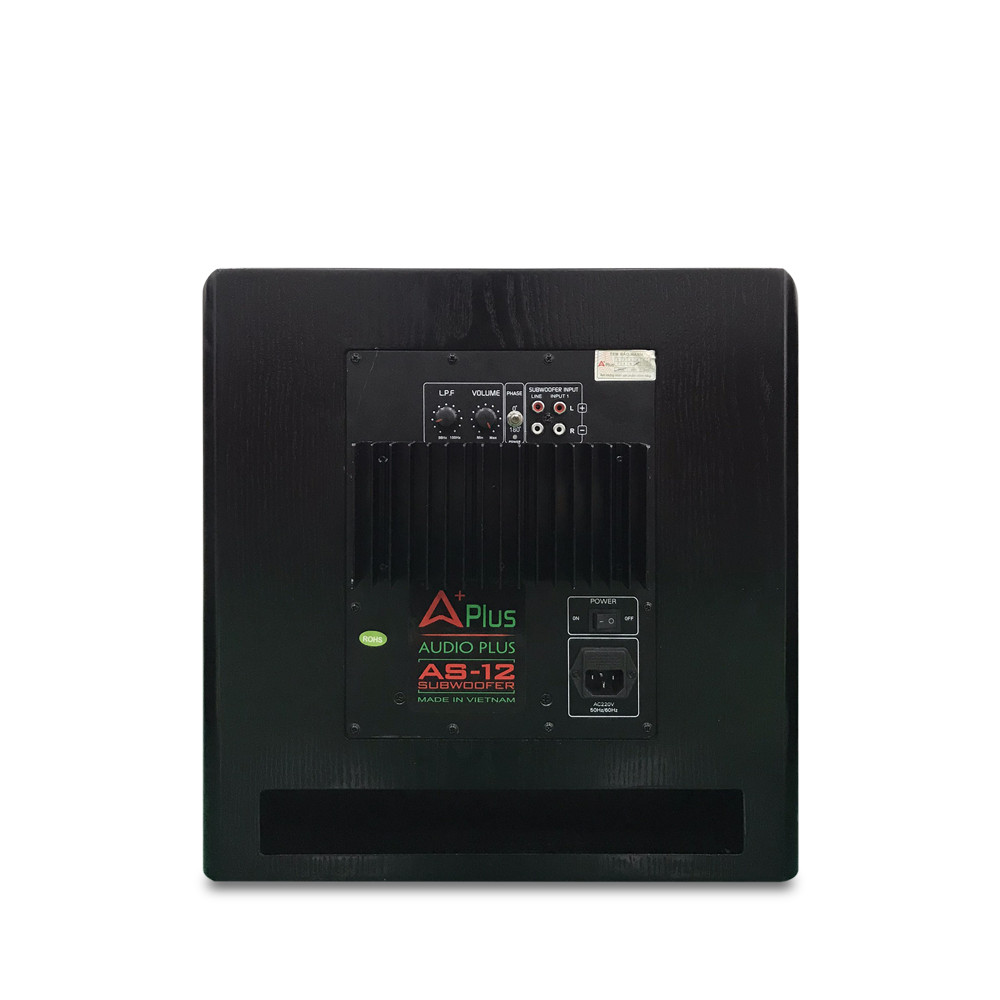 Loa trầm, sub điện APlus AS12 bass 30 - 3 tấc - Hàng chính hãng