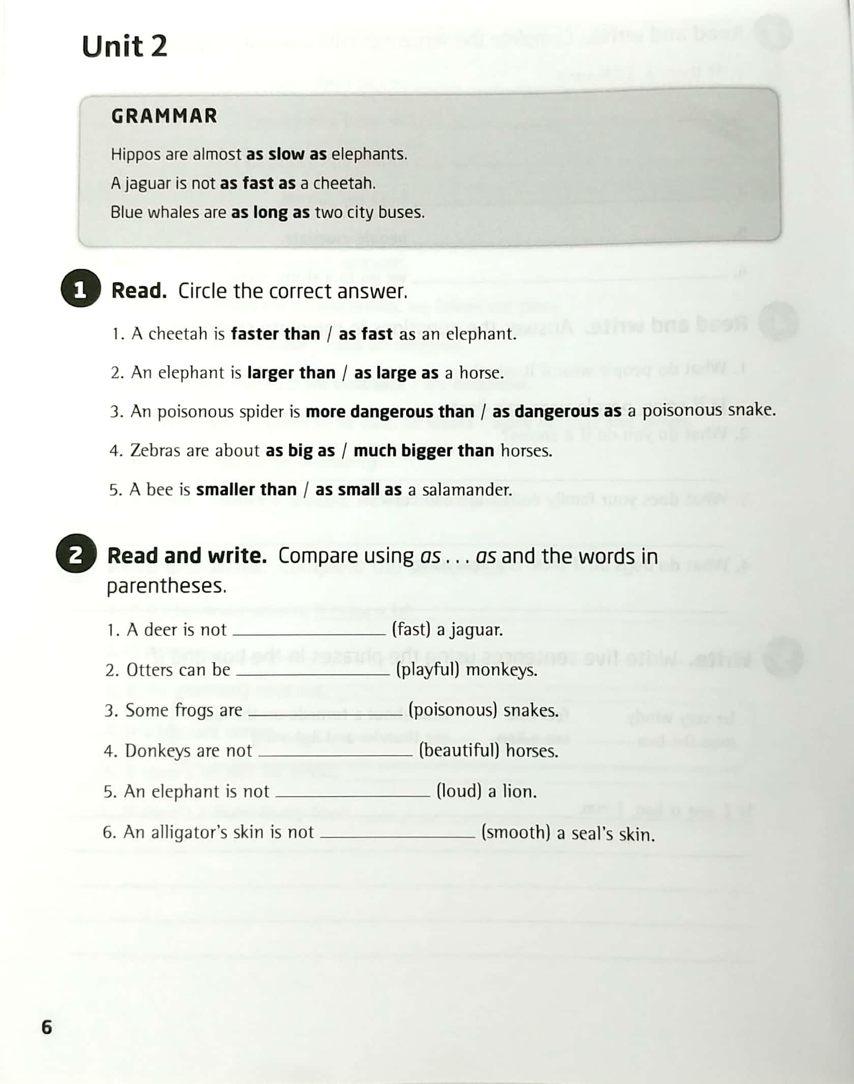 OUR WORLD AME 5 GRAMMAR WORKBOOK