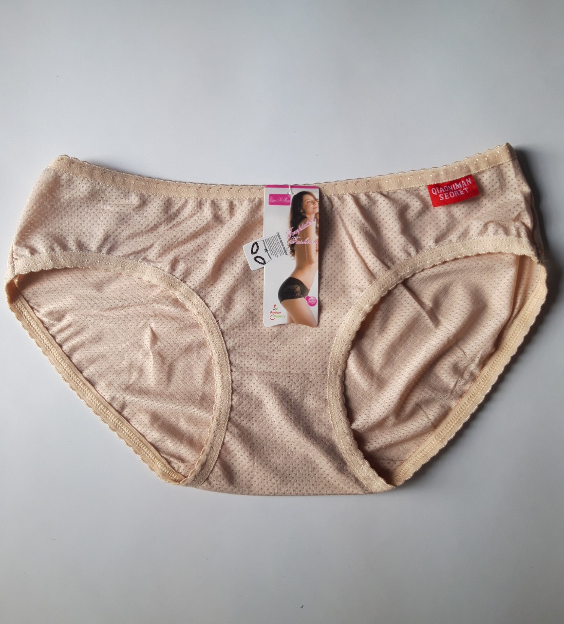 Combo 5 Quần Lót Nữ Cotton Thái Thông Hơi Cao Cấp – Phom Đơn Giản - Trang Nhã - Phù Hợp Mọi Lứa Tuổi - Giao Màu Ngẫu Nhiên + Tặng kèm set 5 dây cột tóc xinh xắn