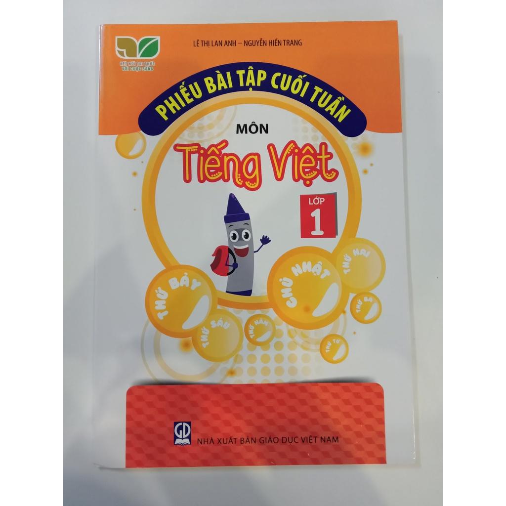 Sách - Phiếu Bài Tập Cuối Tuần Lớp 1