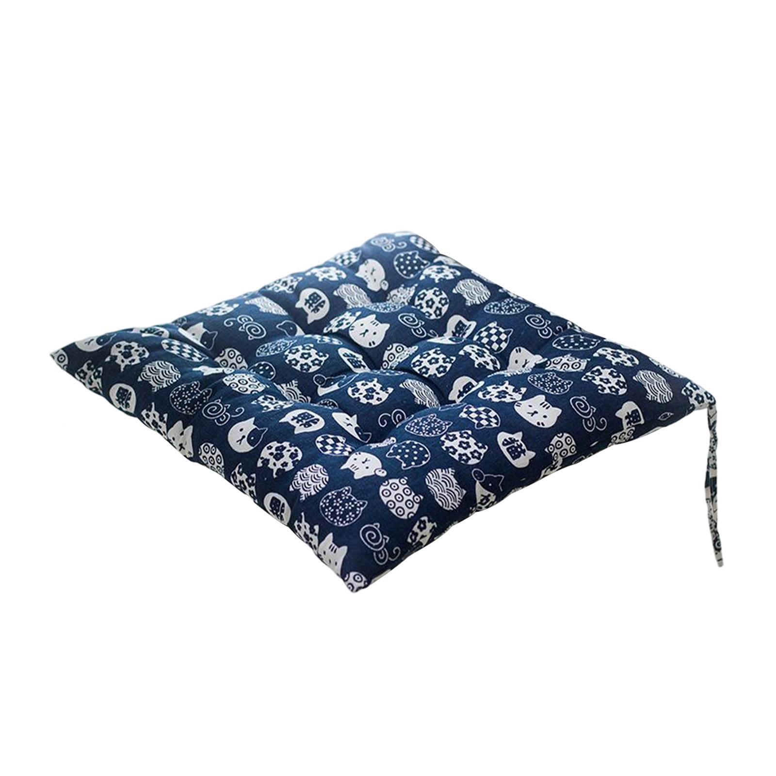 Buttocks Cushion Thicker with Straps Chair Seat Pad for Long Sitting Hours on Office