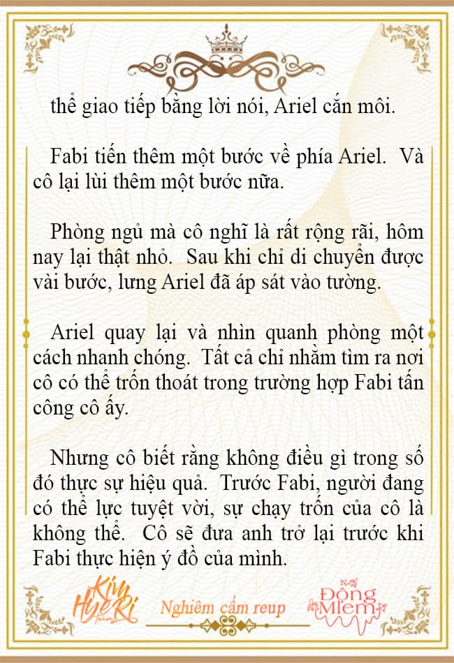 [novel 18+] ariel, thánh nữ dâm đãng chapter 50 10