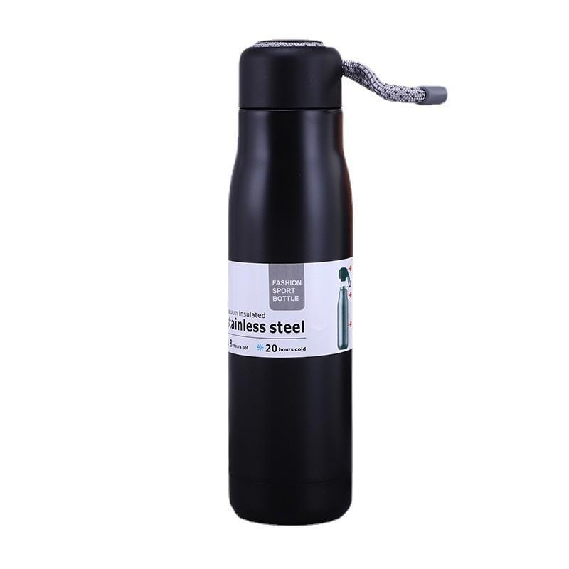 [GDSG233] Bình giữ nhiệt nóng lạnh 500ml, bình đựng nước inox 304, kèm quai xách tiện lợi