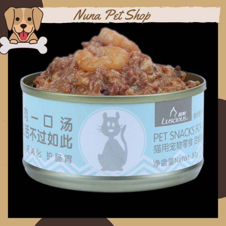 Pate cá ngừ Luscious cho mèo 80gr