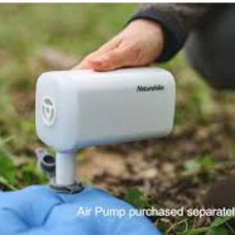 Đồ cắm trại Máy bơm hơi kiêm sạc dự phòng Naturehike NH18Q001-A du lịch dã ngoại đa năng nhiều đầu bơm kiêm đèn A122