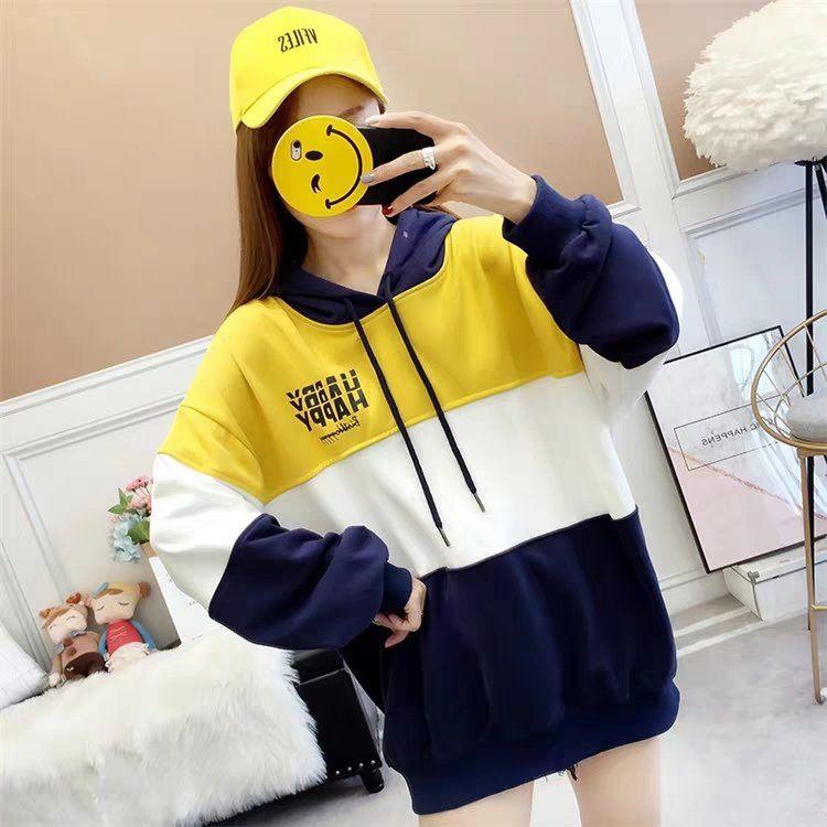 ÁO KHOÁC NỈ HOODIE PHỐI SỌC NGANG HAPPY ÁO KHOAC NAM, ÁO KHOAC NỮ, nam nữ mặc thoải mái, mix cặp, mix nhóm