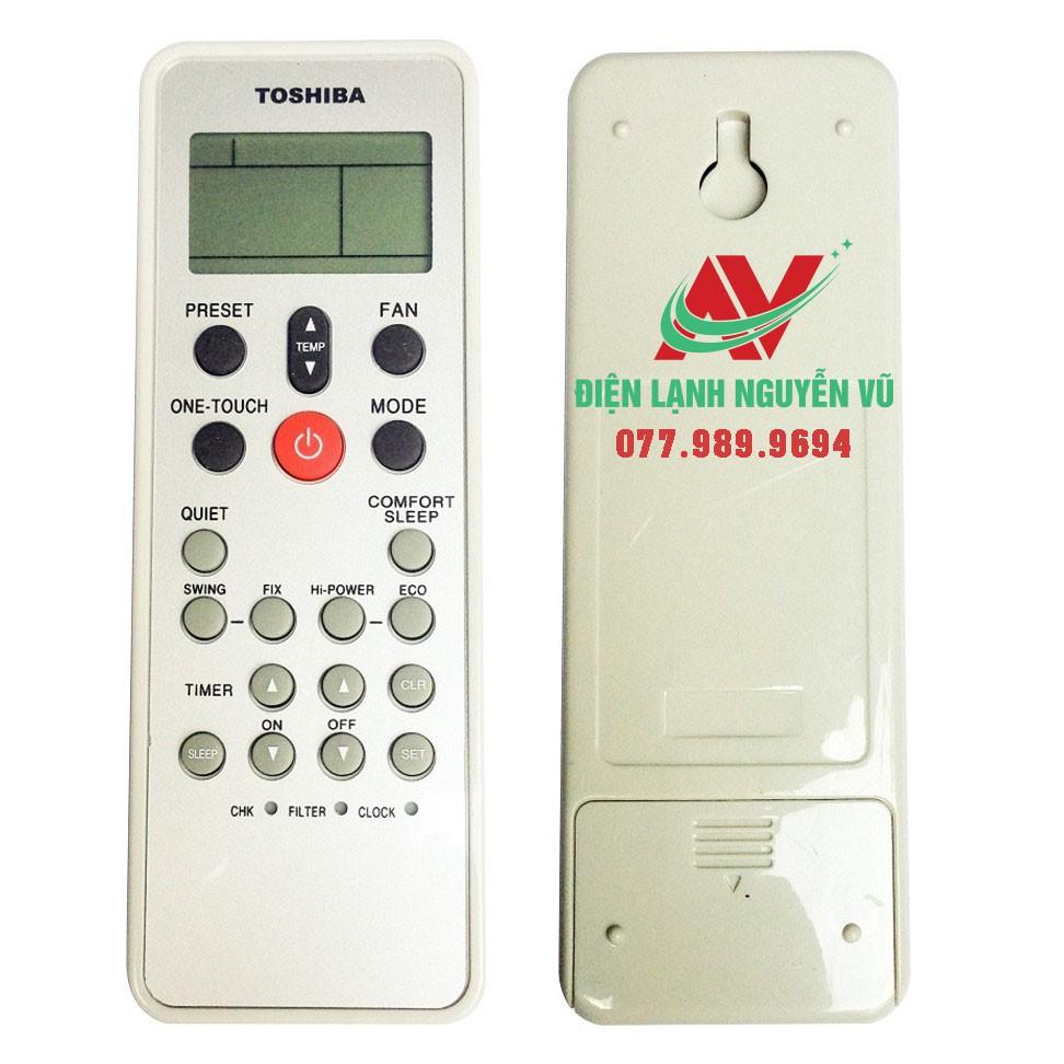 ĐIỀU KHIỂN (REMOTE) DÀNH CHO MÁY LẠNH TOSHIBA XÁM