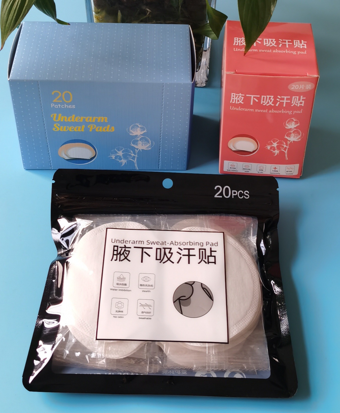 Combo 10 bộ 20 Miếng Dán Mồ Hôi Tay Áo Cao Cấp , Thoải Mái Cho Người Dùng, Tiện Lợi Cho Nhân Viên Công Sở, Miếng thấm hút mồ hôi, Miếng dán mồ hôi dưới cánh tay khử mùi