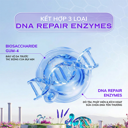 Tinh chất DNA Repair Enzymes Dermarium The Cure (30ml) - Hàng chính hãng