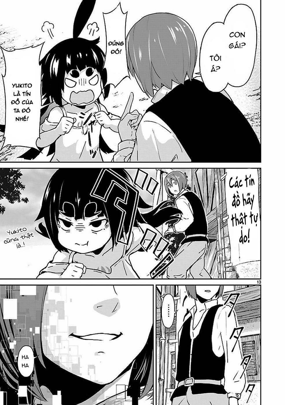 xuyên không cùng kamisama tới thế giới không có thần linh chapter 9.5 14