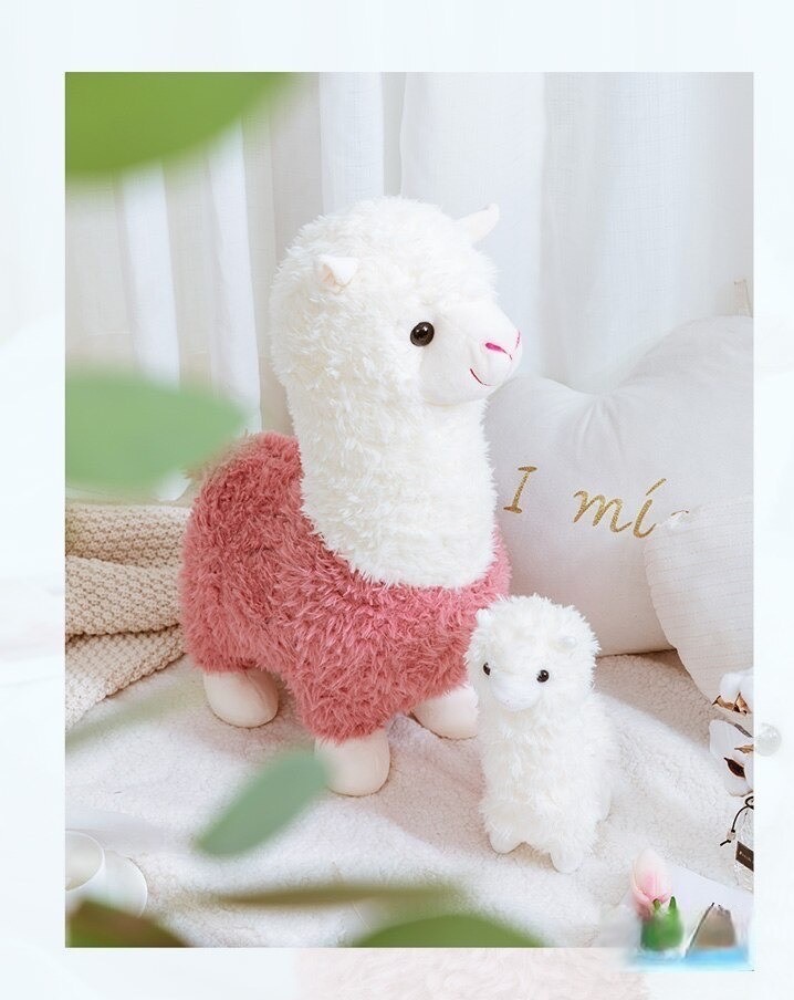 Gấu bông lạc đà Alpaca – Nhiều mầu - Size 28 cm – Quà tặng thú nhồi siêu dễ thương – Gối ôm cho bé ngủ ngon