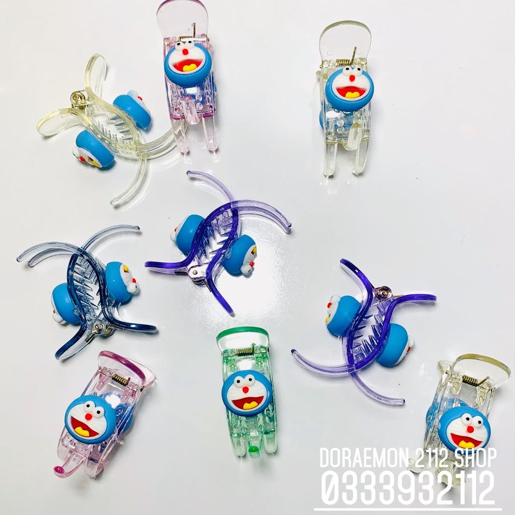 Kẹp tóc Doraemon dễ thương tạo tóc xoăn tự nhiên size nhỏ 3 răng