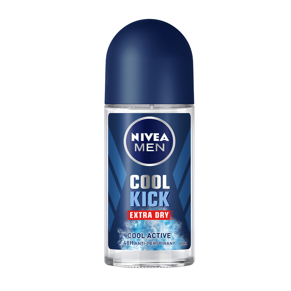 Combo 2 Lăn Ngăn Mùi NIVEA MEN Cool Kick Mát Lạnh (50ml) - 82886