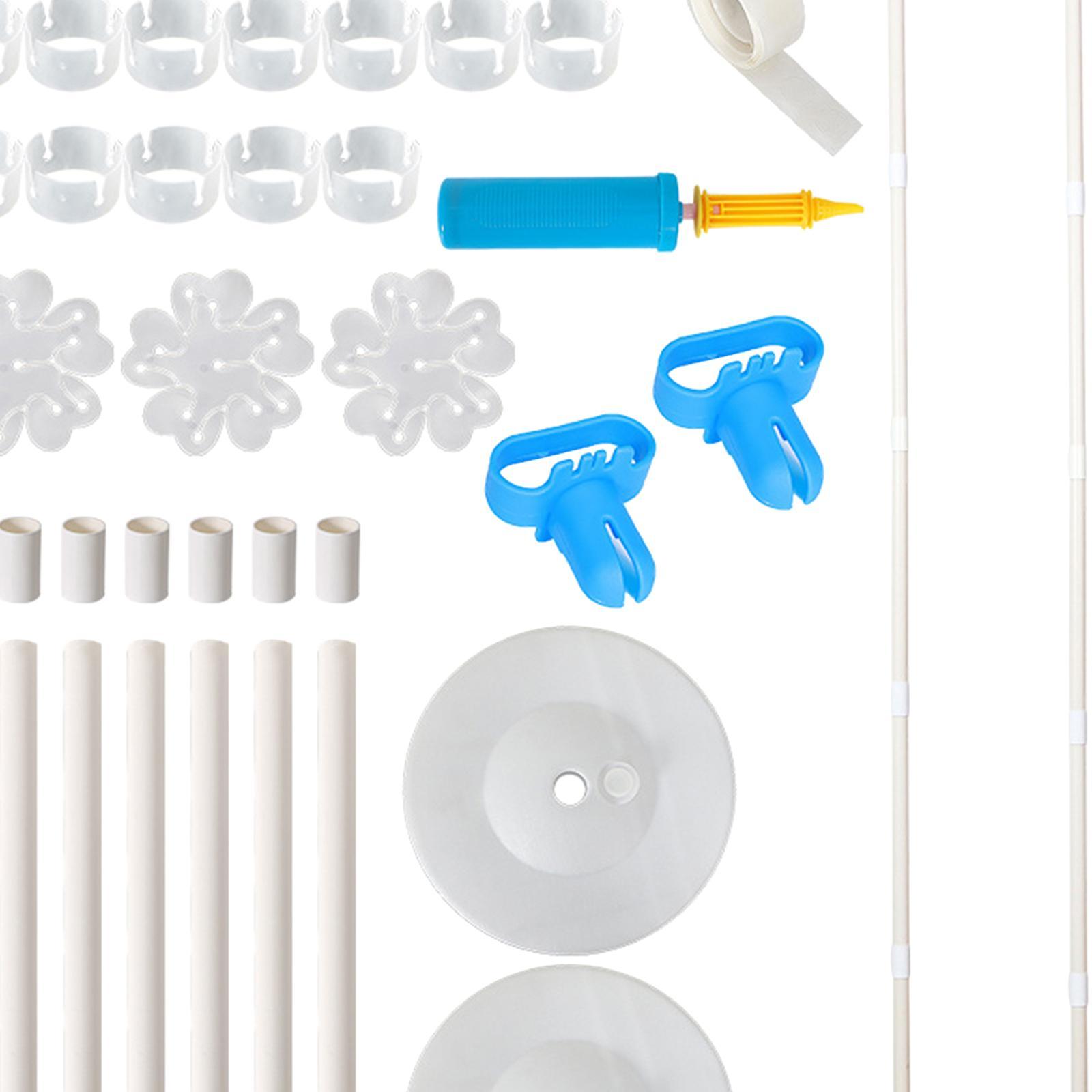 Balloon Column Kit Base Stand 10 Poles for Wedding Party Builder Kits