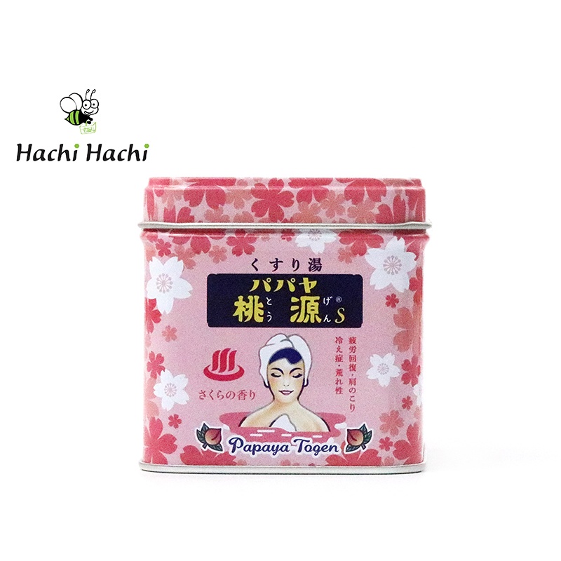 Muối tắm Papaya Togen Bath Salt-Cherry Blossom 70g